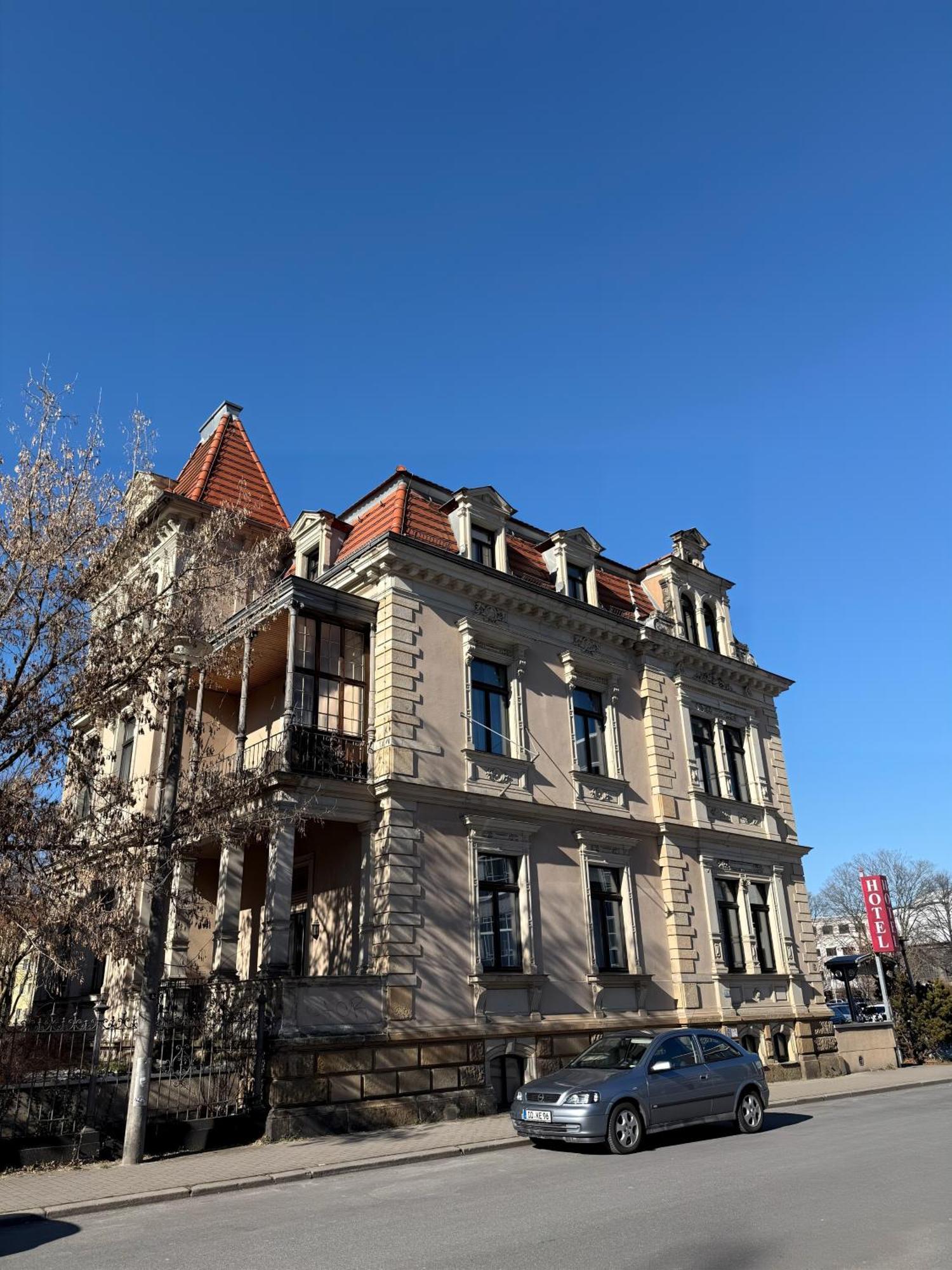 Hotel Villa Kipping Am Hauptbahnhof Dresde Exterior foto