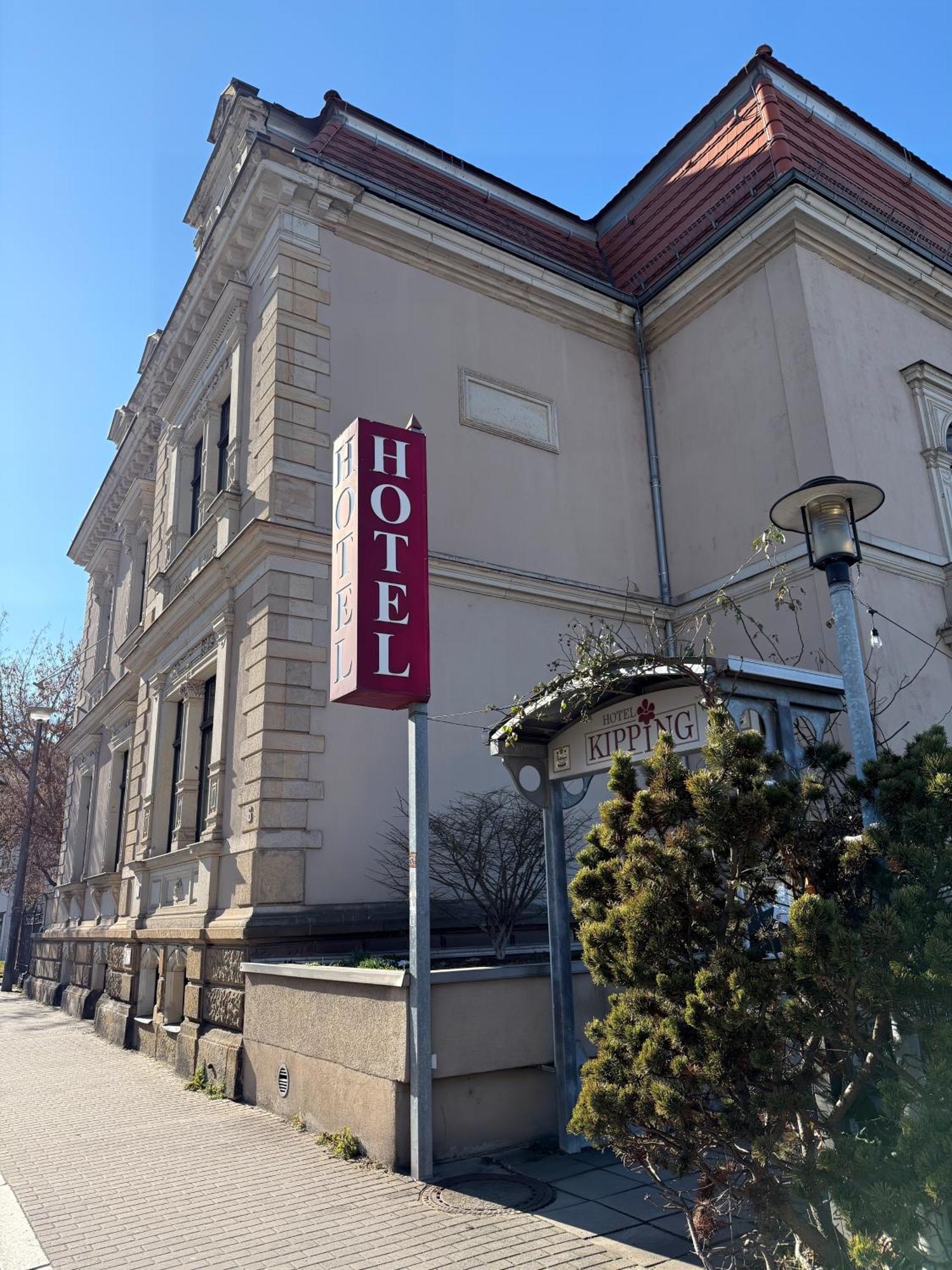 Hotel Villa Kipping Am Hauptbahnhof Dresde Exterior foto