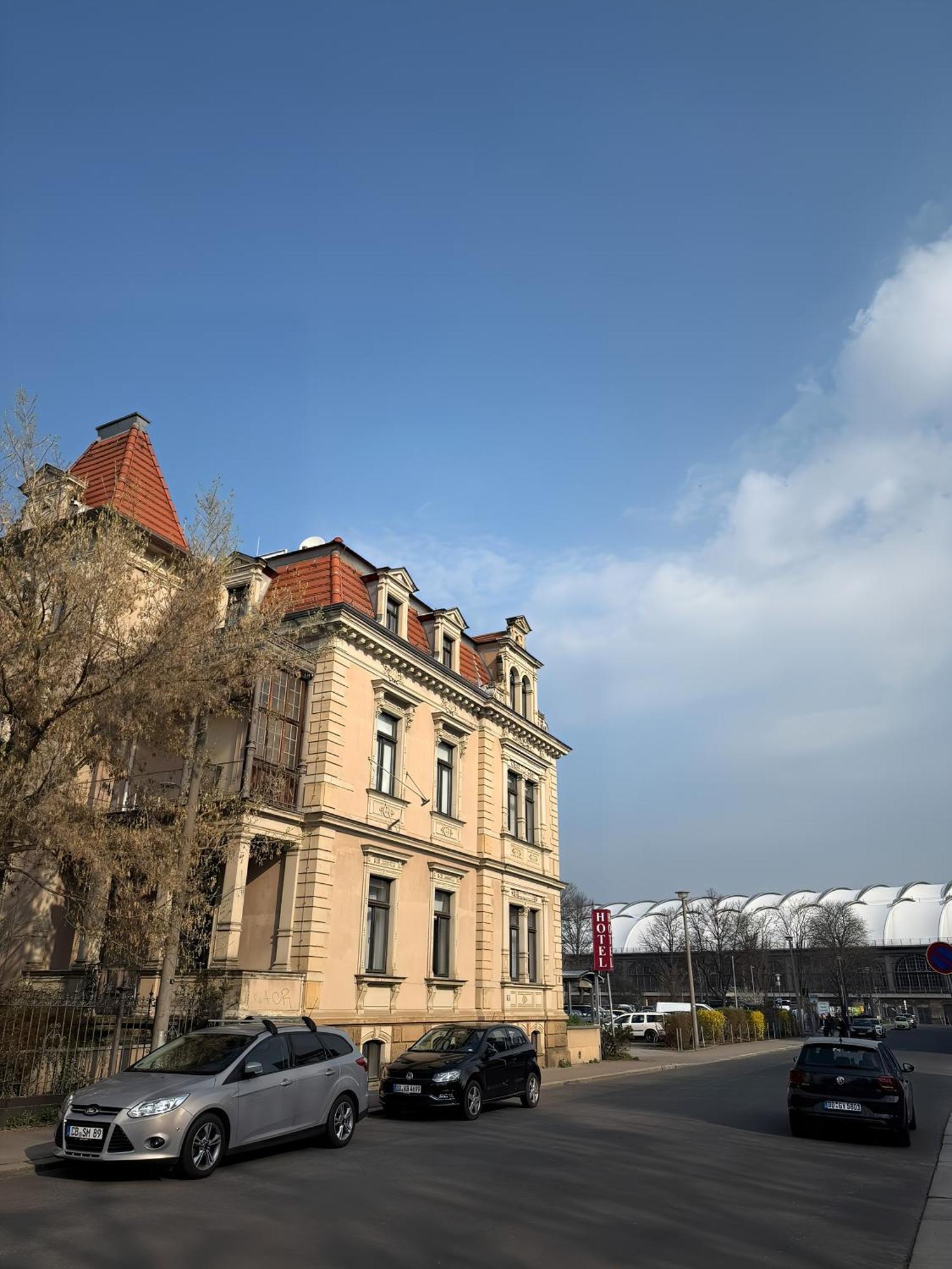Hotel Villa Kipping Am Hauptbahnhof Dresde Exterior foto