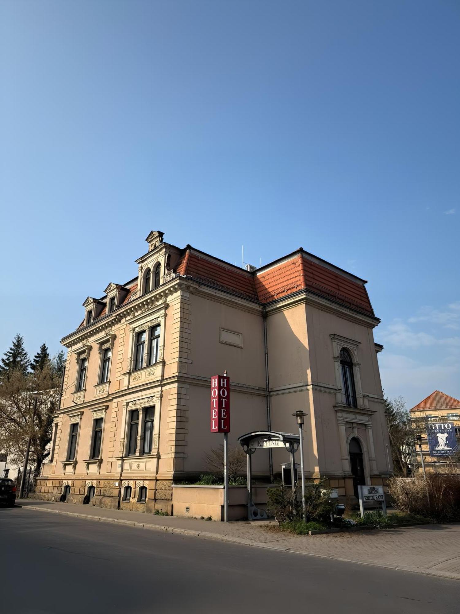 Hotel Villa Kipping Am Hauptbahnhof Dresde Exterior foto